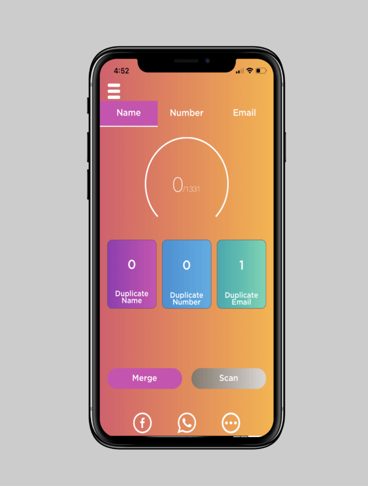 Smart Contact Manager Scan